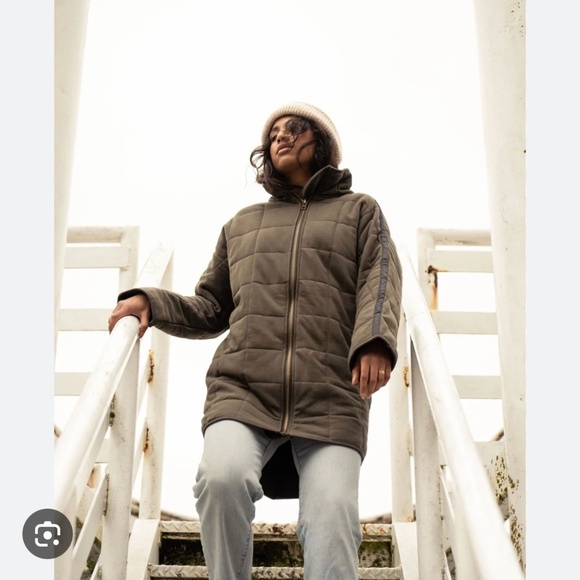 Jackson Rowe By The Way Quilted Jacket Olive Green L - Picture 2 of 13